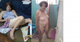 coroa gostosa se exibindo nua