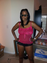 Sexy Amateur Ebony Dressed Undressed