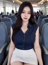 The Beautiful Air Hottess