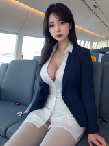 The Beautiful Air Hottess