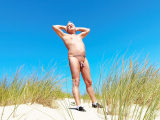 nat092 nu dans les dunes