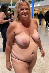 Diane Tanner a hot slutty teacher Nude at the mall