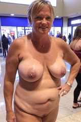 Diane Tanner a hot slutty teacher Nude at the mall