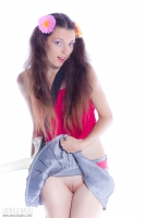 Sexy cutie stripping