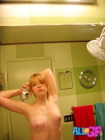 Posing nude and in