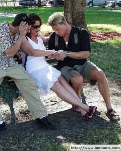 Orgy in park - N