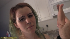 Two sluts playing and drinking their piss - N
