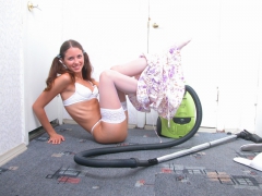 Kseniya likes to tidy - N