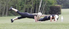 Jennifer Ellison Working Out in Liverpool - N