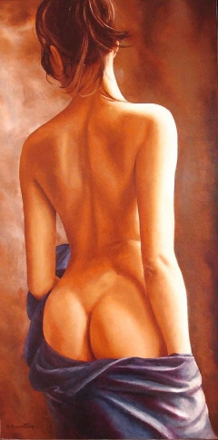 Painted EroPorn Art 88 - Annick Bouvattier - N
