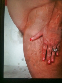 Samantha 38G cum tribute - N