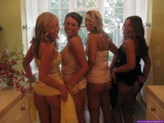 CANDID voyeur panties thongs flashing tits asses teens - N