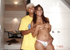 Hot amateur ebony slut - N