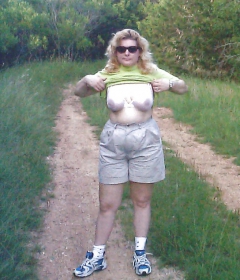 Fully Naked Blonde With Big Breasts - N