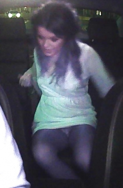 Upskirts in the car - N