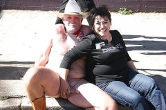 Women and cock in public (CFNM fun) - N