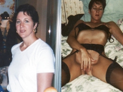 Vintage Polaroid Blowjob Queen Brenda from Bangor Maine - N