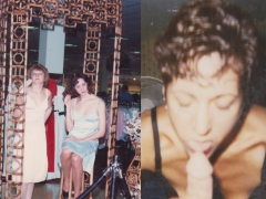 Vintage Polaroid Blowjob Queen Brenda from Bangor Maine - N