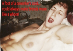 Vintage Polaroid Blowjob Queen Brenda from Bangor Maine - N