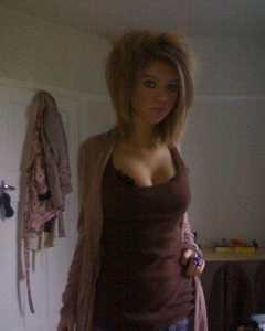 Her parents dont know what she gets up to when they are out - N