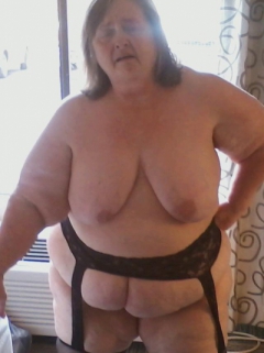 Exposing myself in a hotel in front of an open window. - N