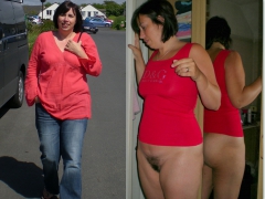 uk SILF from birmingham holly harris dressed undressed - N