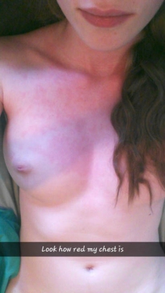 Skinny snapchat teen - sexy selfshot pics - N