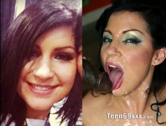 Face Before And After Cumshot - N