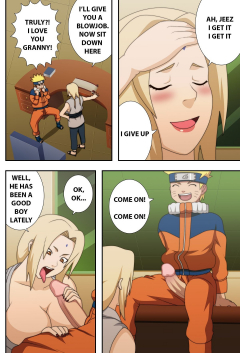 Naruho Sex with Grandma - N