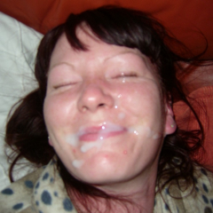 DIRTY SLUT FUCKS SUCKS CUM SHOTS - N