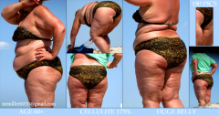 BBW and SSBBW beach voyeur (My work) - N