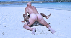 Pornstar Cane public fucking on beach - N