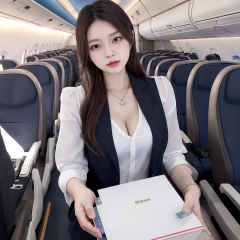 The Beautiful Air Hottess - N