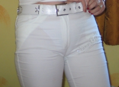 SEE THROUGH PANTS - N