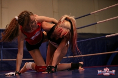 A rookie fighter, Leyla - N
