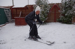 So winter has arrived, - N