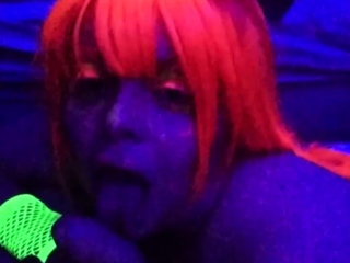 Glory hole fuck and blowjob with big boobs blonde csm