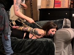 Chubby amateur wife toys and sucks and fucked