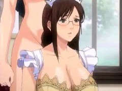 Anime slave slut doing deeptroath