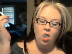 Big Beautiful Woman Shakes Her Ass And Smokes