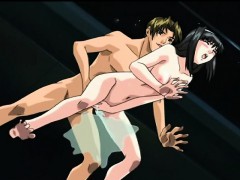 Japanese anime sucking stiff dick and wetpussy poking