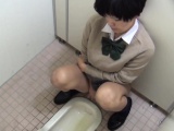 Japanese teen pissing