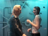 Wetlook girls dancing in the shower room 7