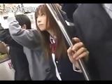 japanese schoolgirl creampie fucked in train 03