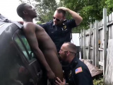 Gay black cop fucks white boy Serial Tagger gets caught