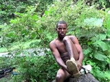 Twink, Latino, Uniform, Military, Outdoor, Posing