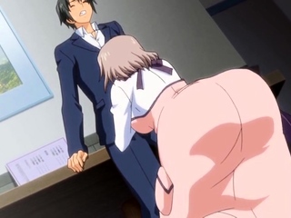 Hentai coed brutally fucking and squirting cum