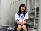 Japanese slut in schoolgirl uniform banged