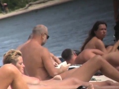 Busty Czech amateur fucks outdoor in public