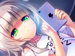 Hentai redhead gives blowjob and having sex